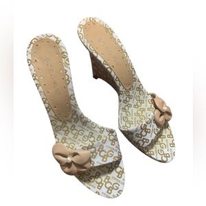 BCBGirls vintage wedge heels